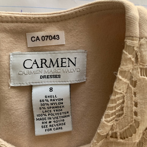 * 2 for $55* Carmen Marc Valvo dress - Picture 5 of 6